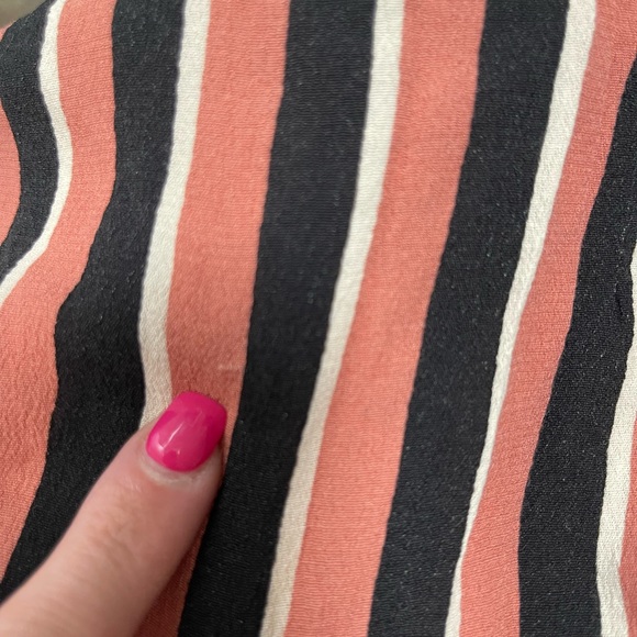 ZARA Trafaluc Collection Stripped Dress Size Medium - Picture 8 of 9